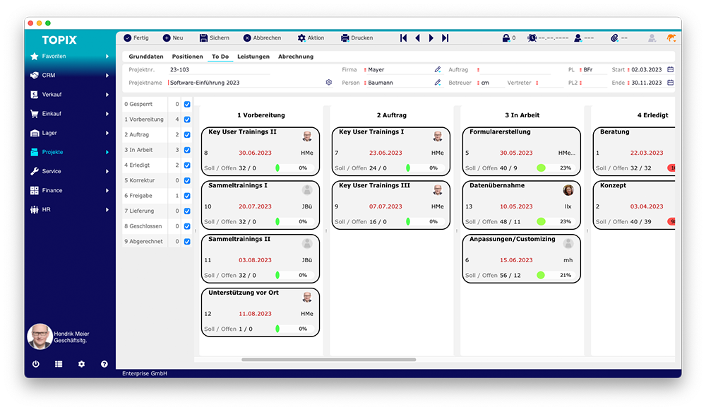 Projektmanagement ToDo